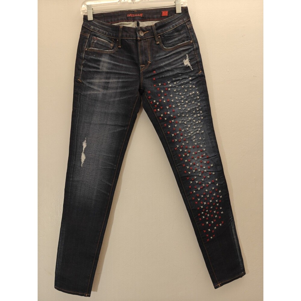 cult of individuality jeans zen midrise skinny size 26